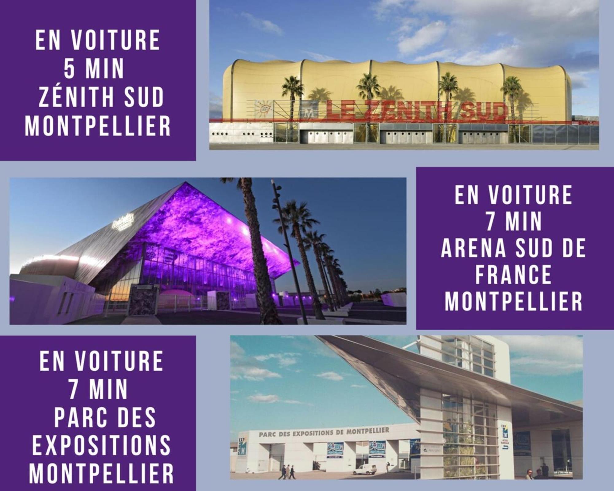 T2 Prestance Proche Parking Montpellier